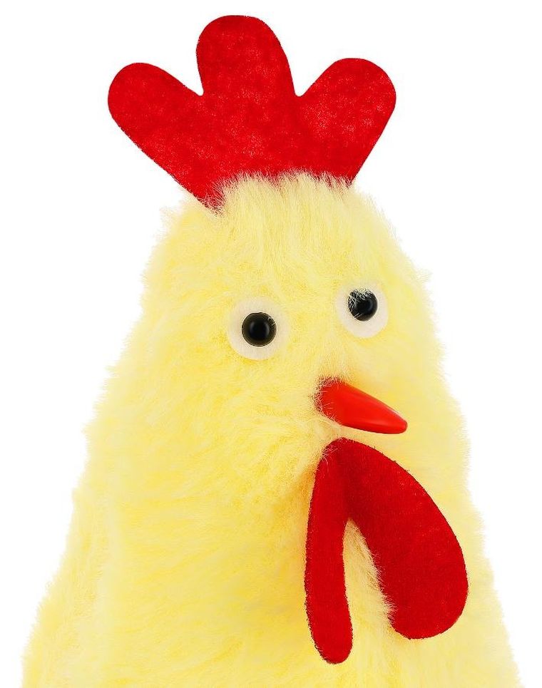 Saska Garden, kura stojąca, dekoracja wiosenna, 17 cm