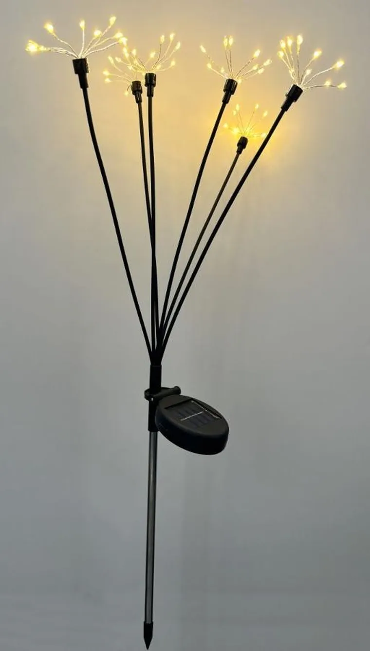 Saska Garden, lampa solarna, dmuchawiec, 60 LED, 72 cm