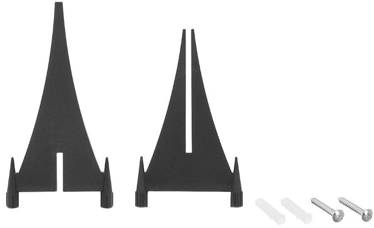 Saska Garden, lampy solarne dyskowe do wbicia w grunt lub montażu na ścianie, 2 szt.