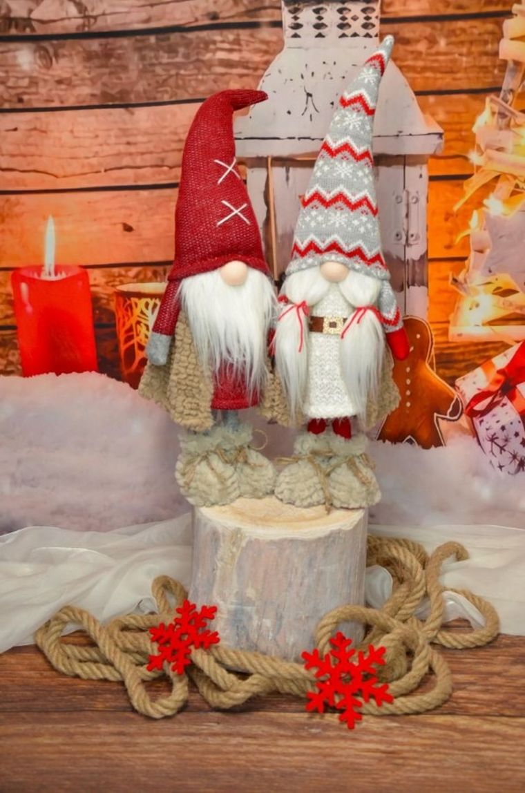 Saska Garden, ludowy skrzat z brodą, 17-10-59 cm