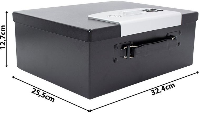 Saska Garden, sejf z zamkiem cyfrowym, 32,4-12,7-25,5 cm
