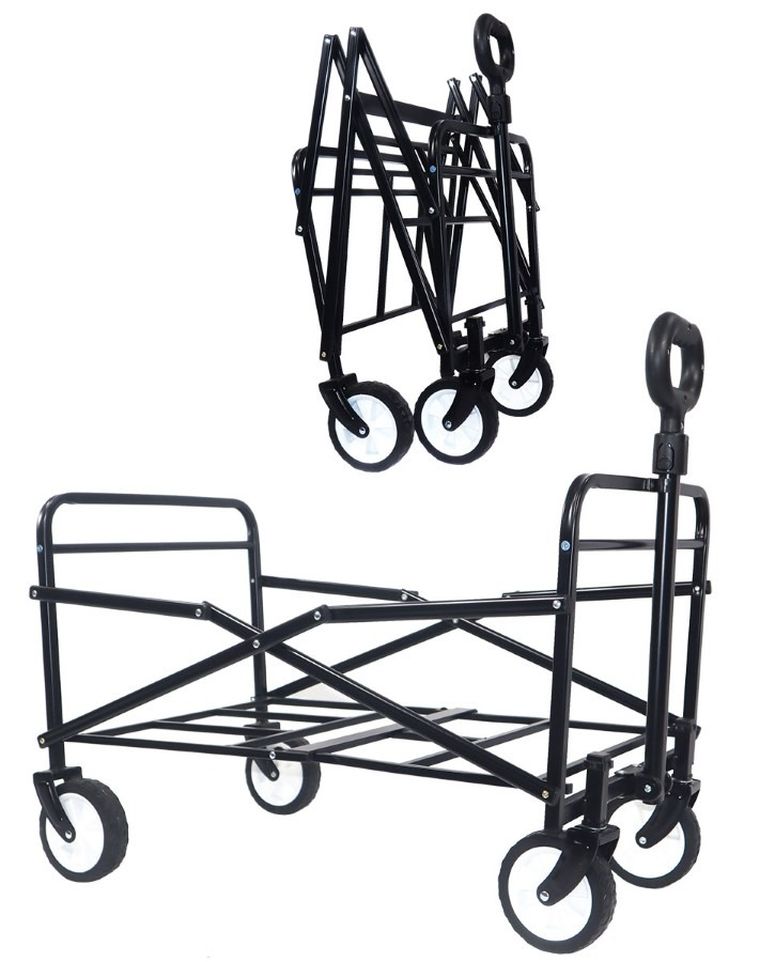 Saska Garden, składany wózek turystyczny z uchwytem, 72-44-50 cm