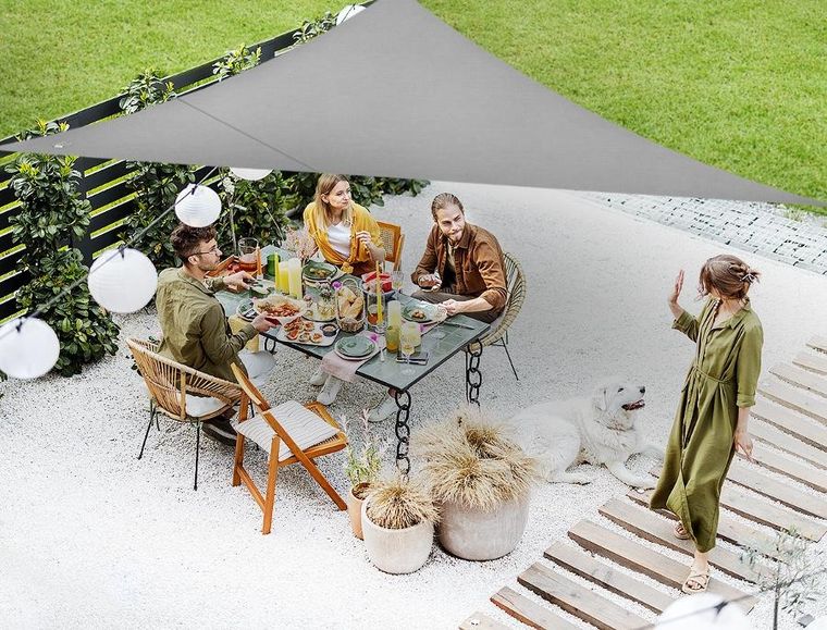 Saska Garden, zestaw montażowy do żagli przeciwsłonecznych