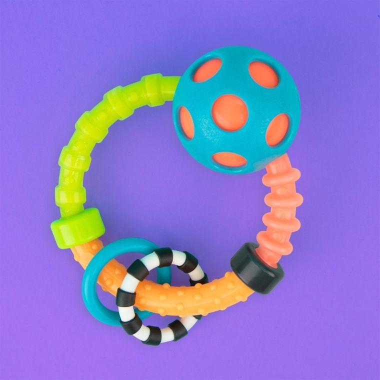 Sassy, grzechotka okrągła, zabawka sensoryczna