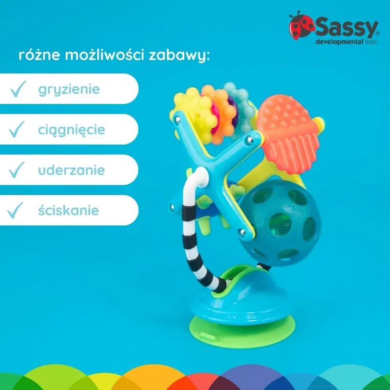 Sassy, Twirl Sensation, zabawka sensoryczna