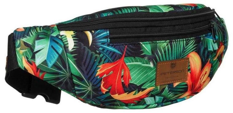 Saszetka na biodro, nerka, mix, Peterson