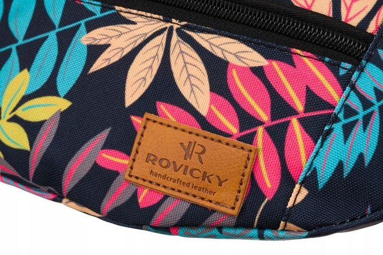 Saszetka na biodro, nerka, mix, Rovicky