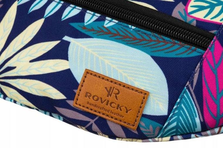 Saszetka na biodro, nerka, mix, Rovicky