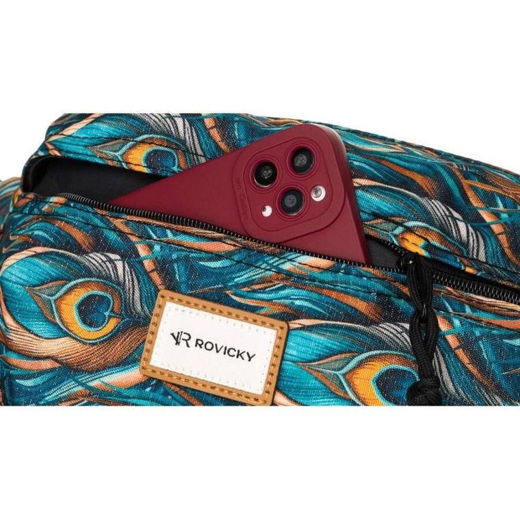 Saszetka na biodro, nerka, mix, Rovicky