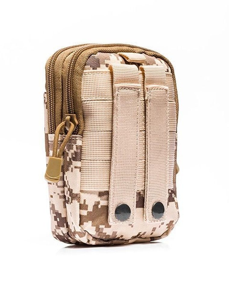 Saszetka nerka survivalowa na pasek, kamuflaż, moro