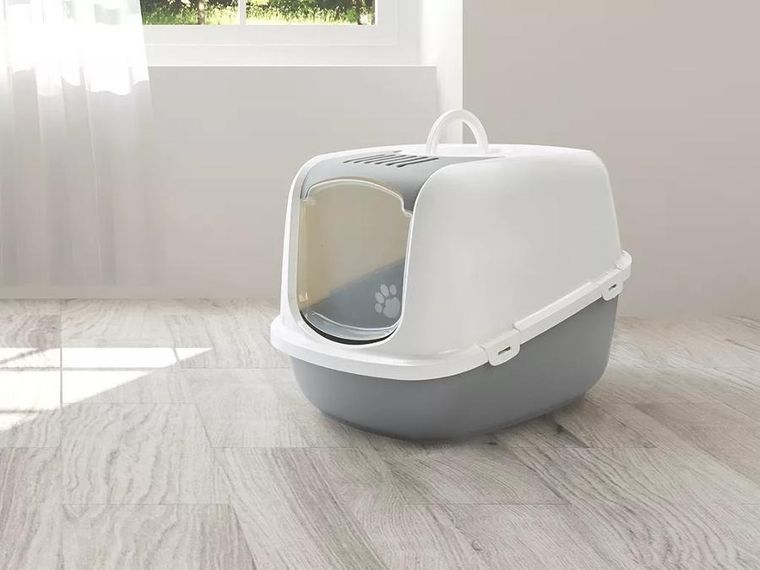 Savic, Nestor Jumbo, kuweta dla kota, biało-szara