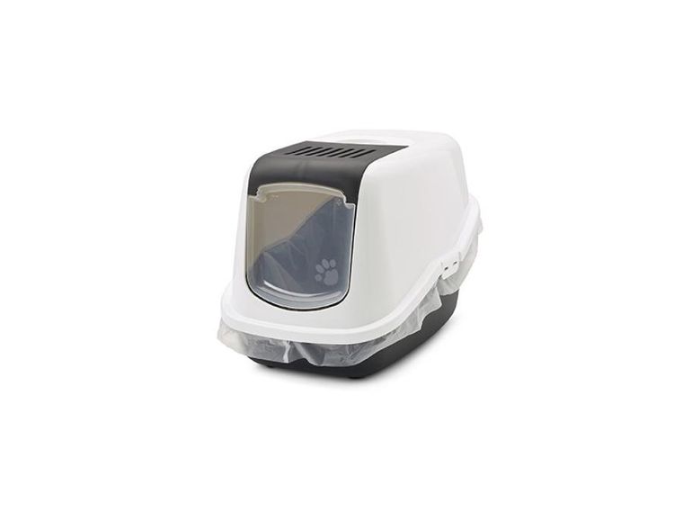 Savic, Nestor, kuweta dla kota, biało-czarna