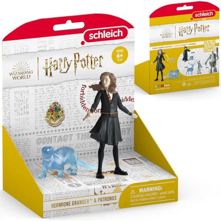 Schleich, Harry Potter, Hermiona Granger i Patronus, figurki, 42681