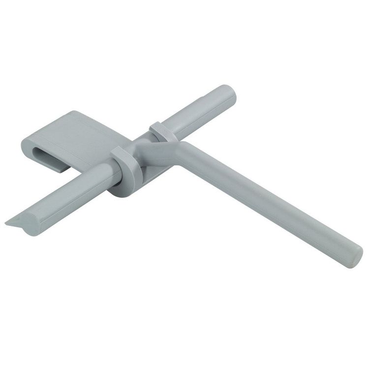 Ściągaczka wody, Mola, do szyb i kabin, szary