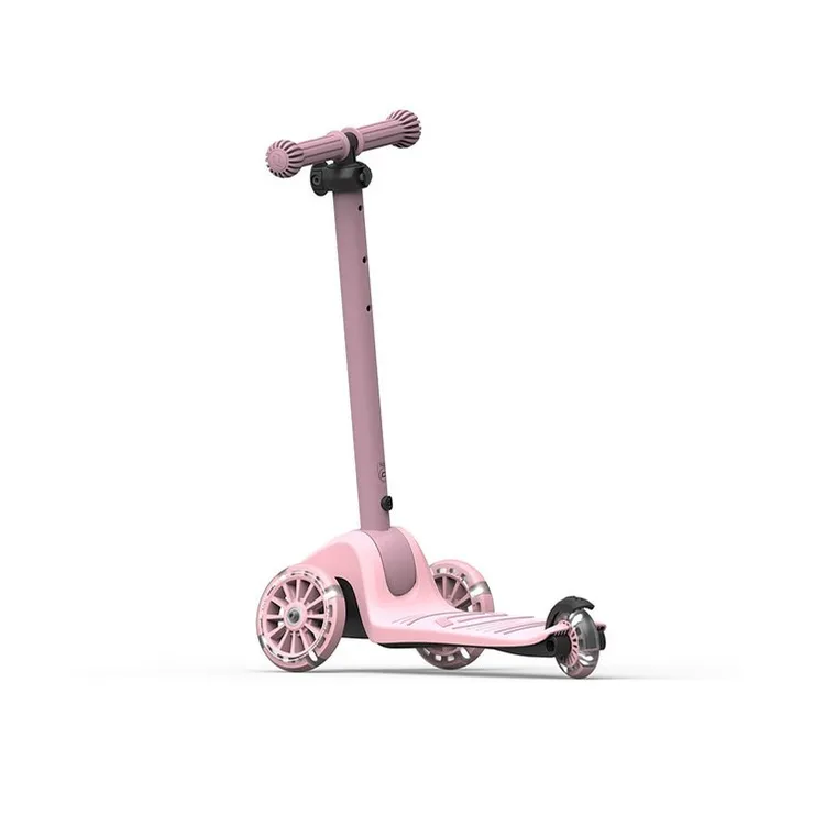 Scoot & Ride, Highwaykick 3S, hulajnoga z systemem sterowania 2w1, Rose