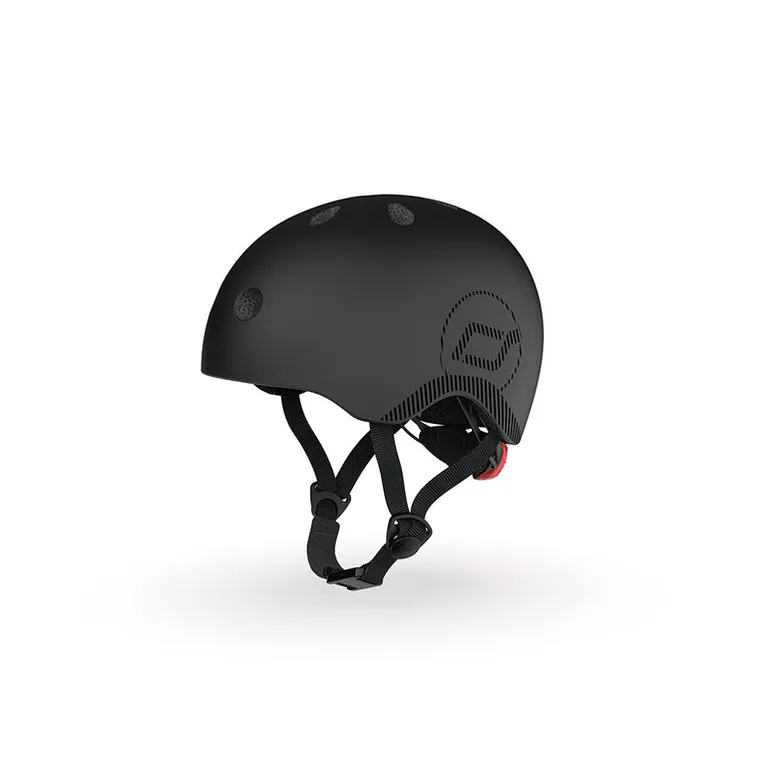 Scoot & Ride, kask, Black, rozmiar M-L