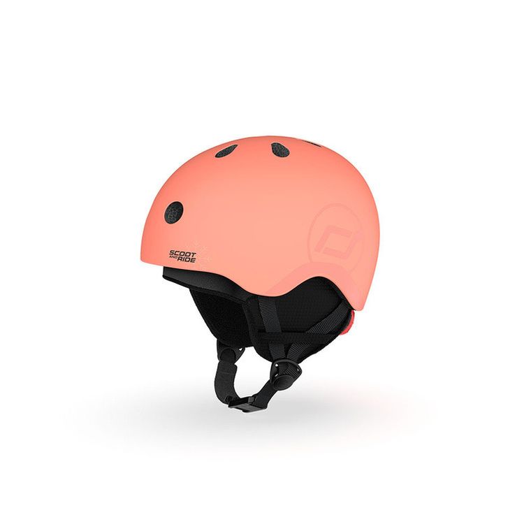 Scoot & Ride, kask narciarski, peach, rozmiar 51-55 cm