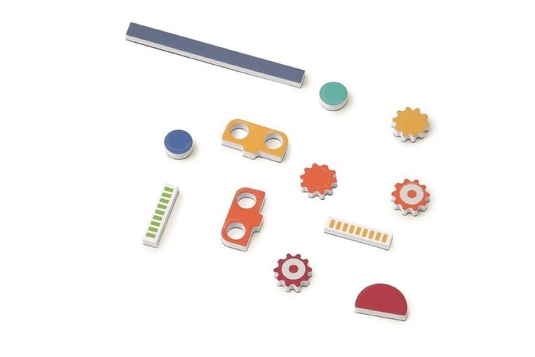 Scratch, Roboty, magnetyczna układanka, kształty i kolory