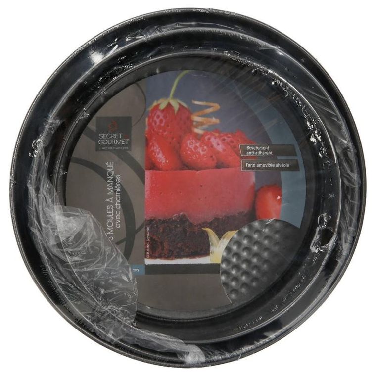 Secret de Gourmet, formy do pieczenia, 3 szt., Ø 26 cm