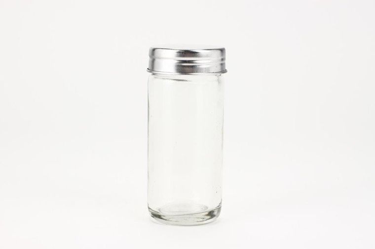 Secret de Gourmet, metalowy stojak na przyprawy + szklane pojemniki, 17 elementów