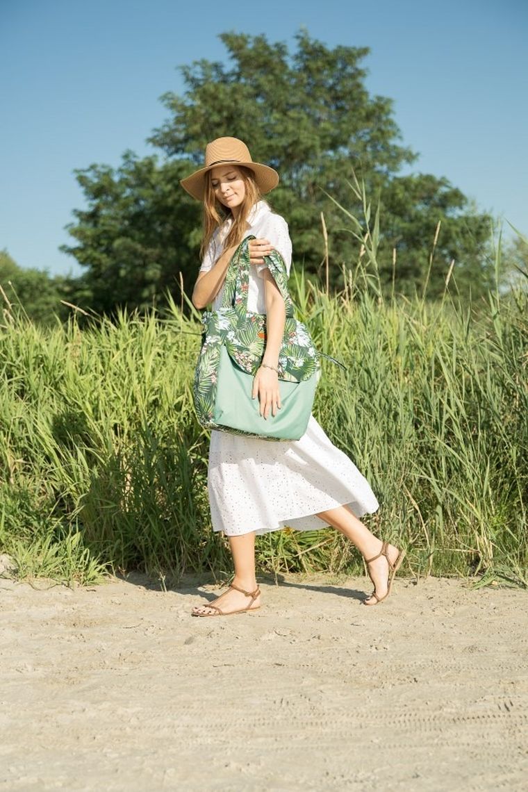 Sensillo, Dżungla, torba do wózka, zielona