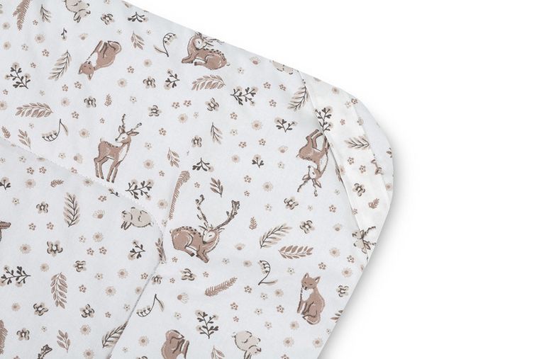 Sensillo, Forest, rożek niemowlęcy, beige, 75-75 cm