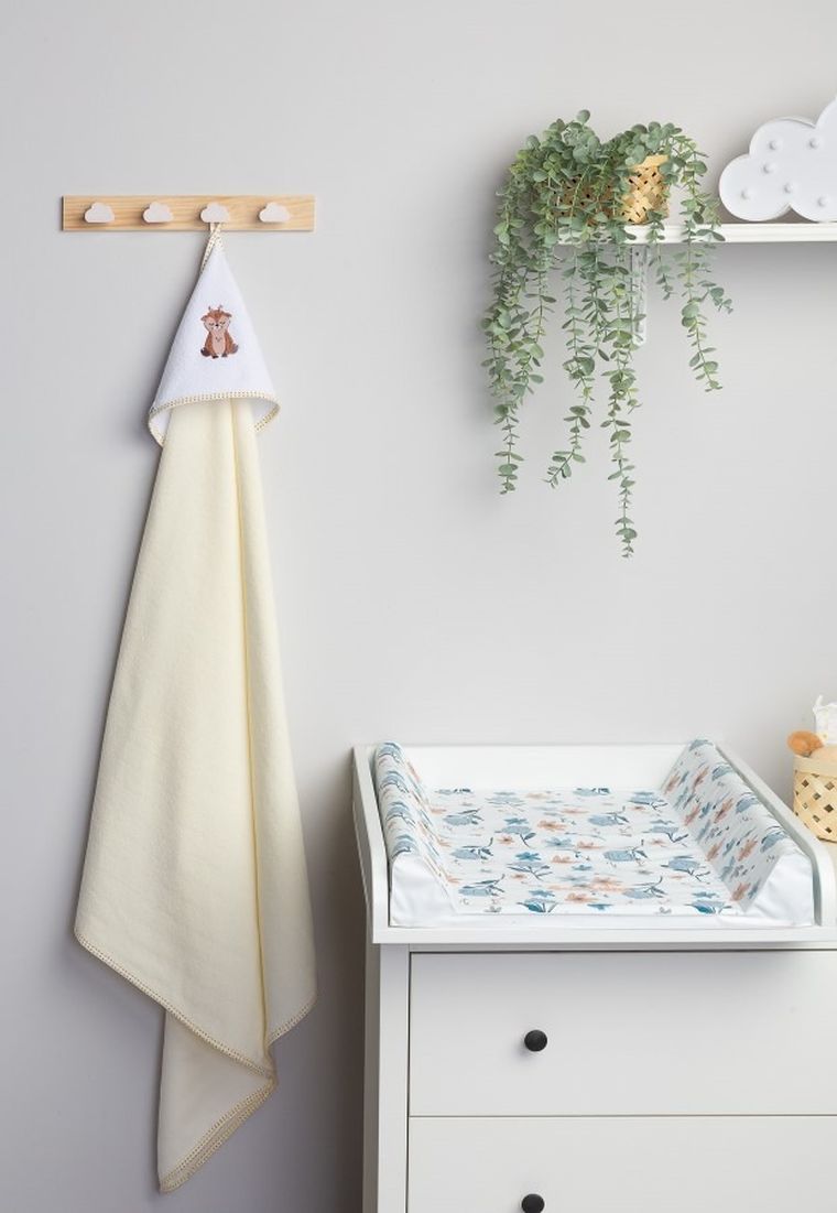 Sensillo, Jelonek, okrycie kąpielowe frotte, 100-100 cm, beige