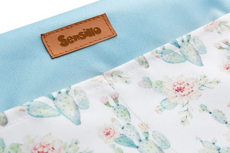 Sensillo, Kaktusy, organizer do wózka, błękitny