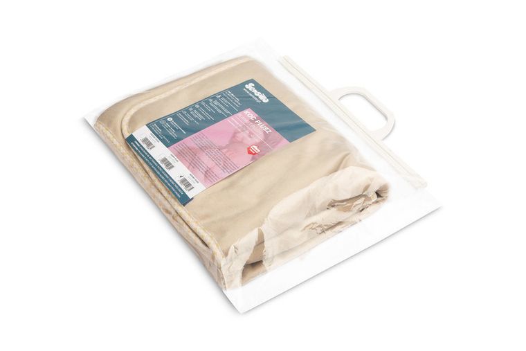 Sensillo, koc beżowy, plusz, 80-100 cm