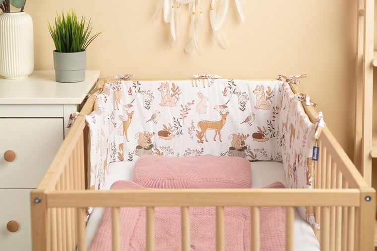 Sensillo, Lasek, ochraniacz do łóżeczka, szary