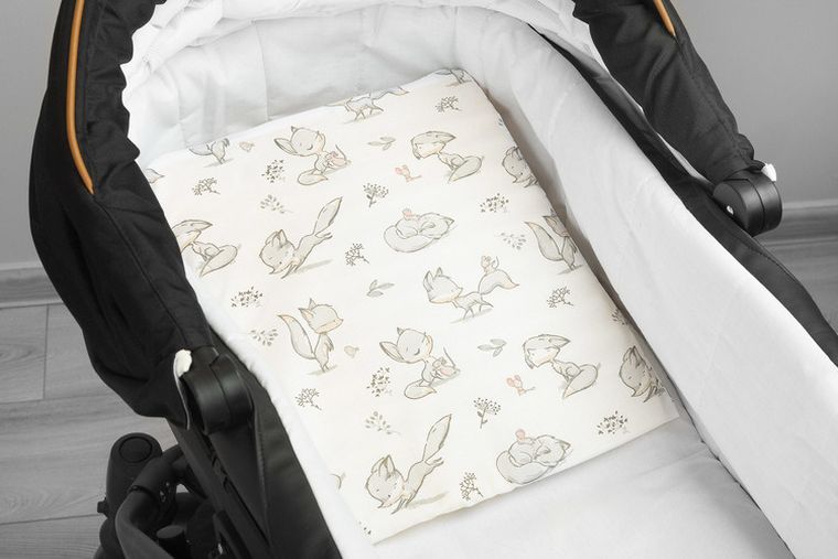 Sensillo, poszewka na klin, lis i myszka, 38-30 cm