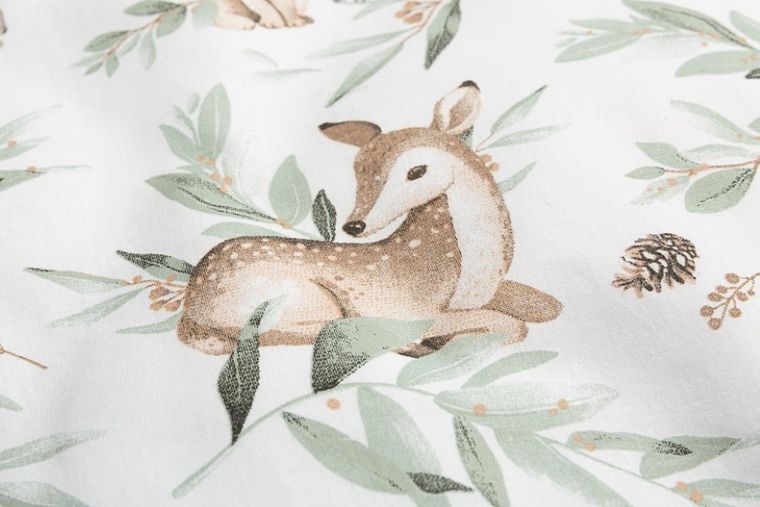 Sensillo, Sarenki, ochraniacz do łóżeczka, Plusz Karo, szary