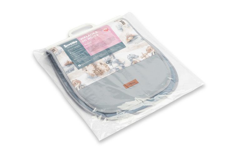 Sensillo, Smoki, wkładka muślinowa do wózka, jeans