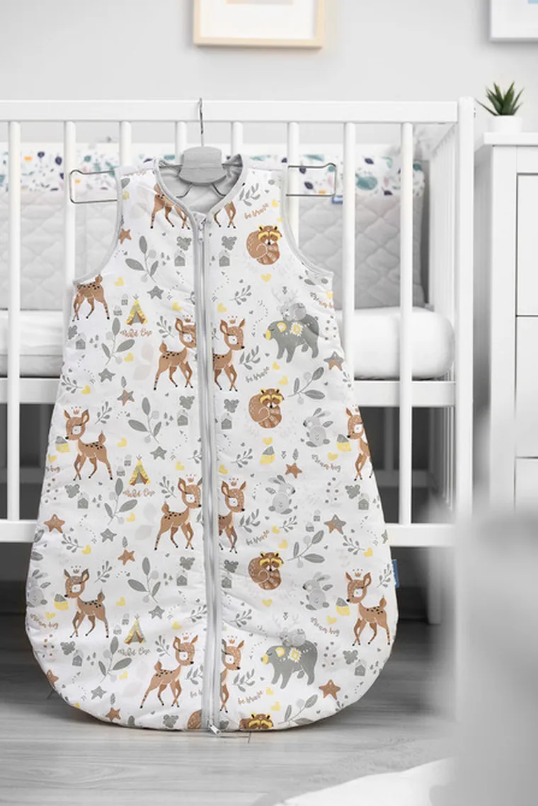 Sensillo, śpiworek do spania M, leśna przygoda, TOG 2.5, 50-80 cm