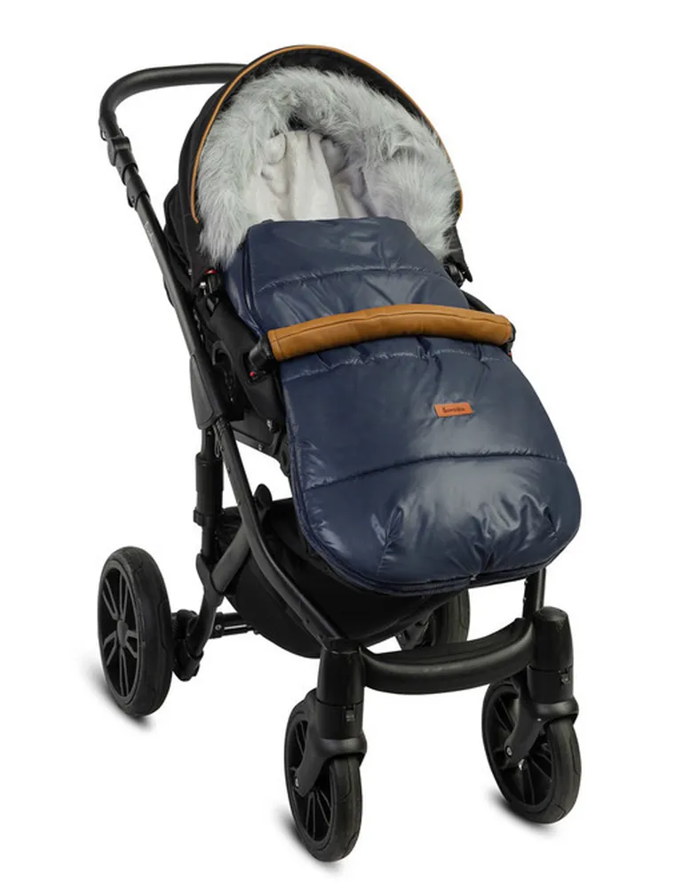 Sensillo, śpiworek, orso, granatowy, perła, 100-45 cm