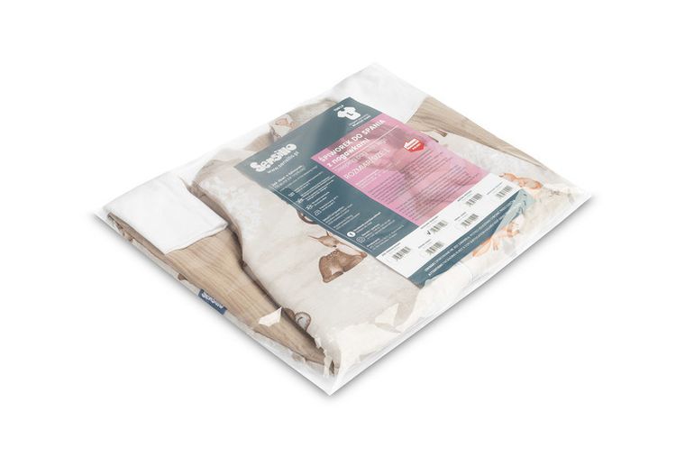 Sensillo, Zagajnik, śpiworek do spania, TOG 1.0, brązowy, rozmiar L