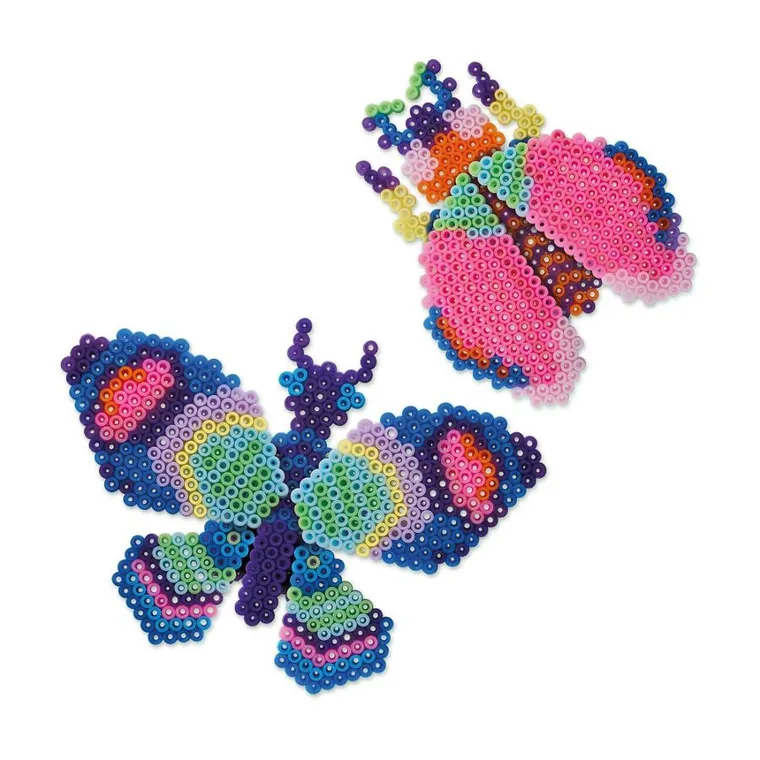 SES Creative, Beedz Art, koraliki do prasowania, Motyl i żuk, 1600 elementów
