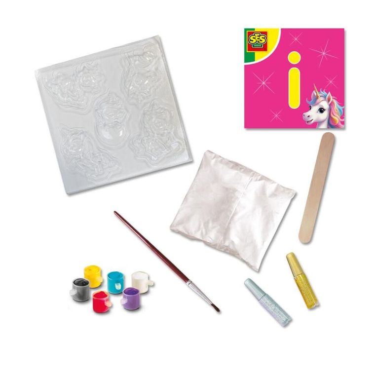 SES Creative, Jednorożec, odlewanie i malowanie, zestaw kreatywny