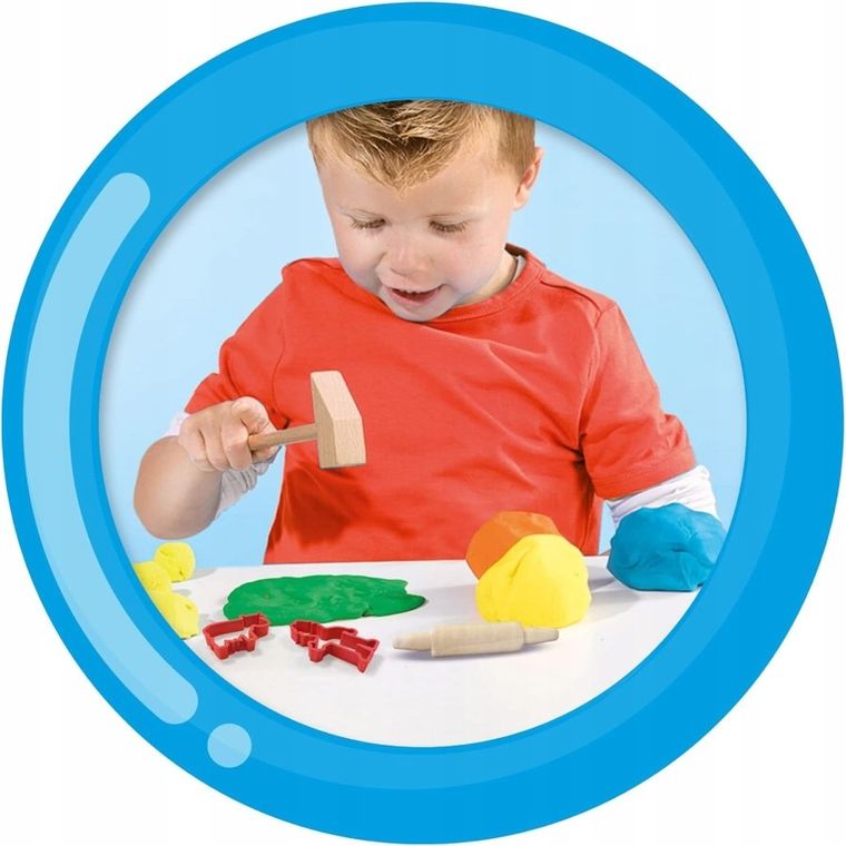 SES Creative, My First, ciastolina, 7 kolorów