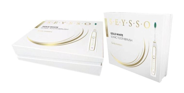 Seysso, Gold White, szczoteczka soniczna, SGWT10