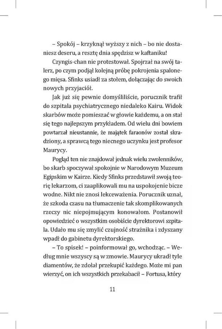 Sfinks w (o)błędzie. Koty