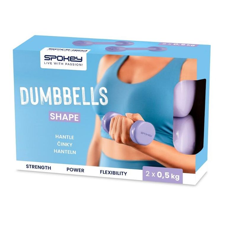Shape, hantle, 2-0,5 kg