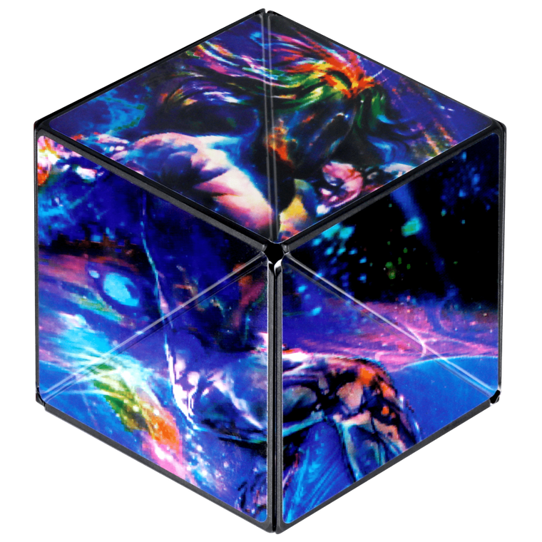 Shashibo, kostka magnetyczna, łamigłówka, Cosmic Surfer