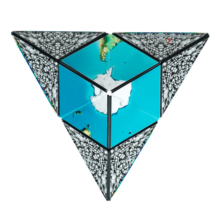 Shashibo, kostka magnetyczna, łamigłówka, Earth