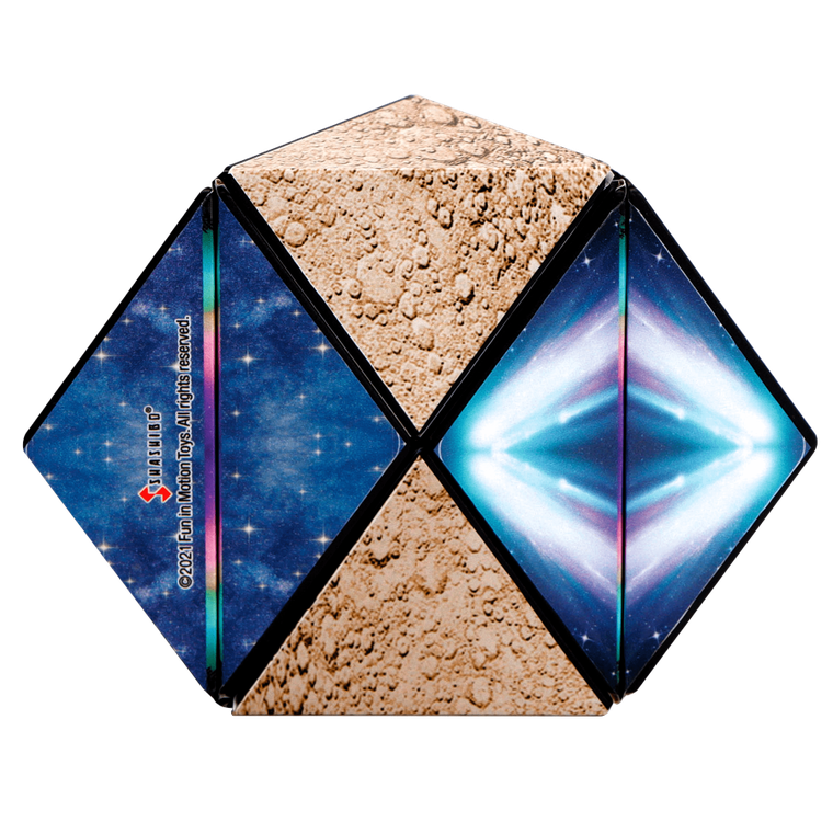 Shashibo, kostka magnetyczna, łamigłówka, Moon