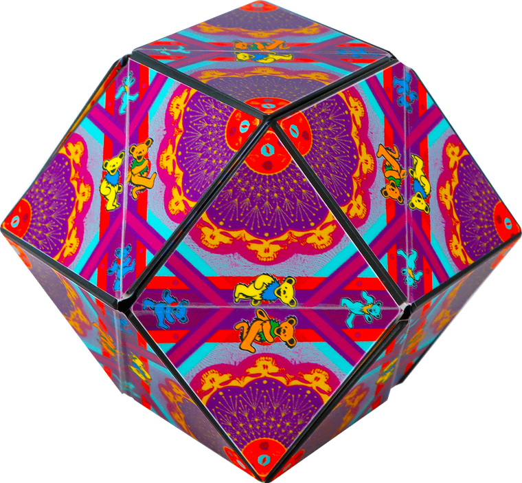 Shashibo, kostka magnetyczna, łamigłówka, Skull & Roses