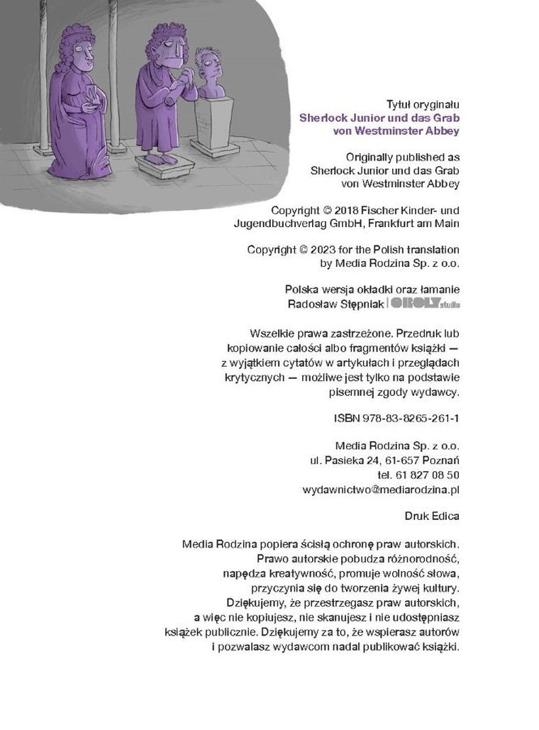 Sherlock Junior i grób w Westminster Abbey
