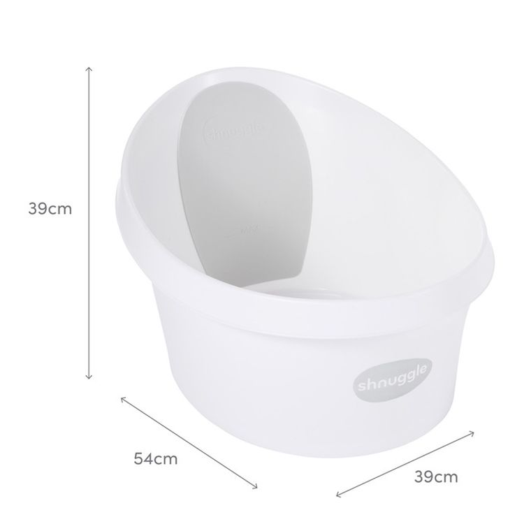 Shnuggle, Toddler, wanienka dla dziecka, szara