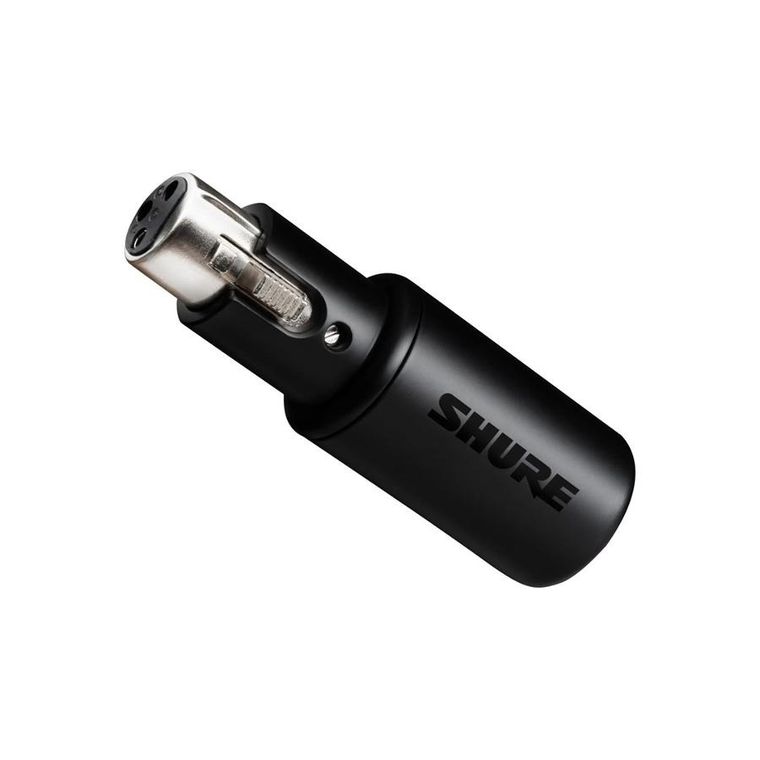 Shure, MVX2U, adapter sygnału, XLR-USB