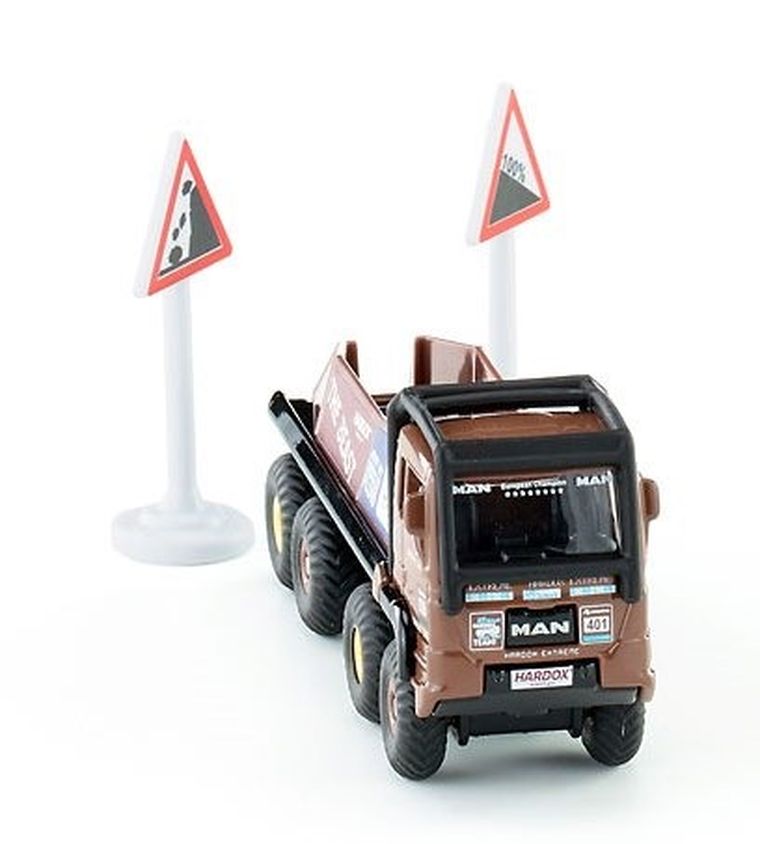 Siku, Ciężarówka MAN HS Schoch 8-8, model pojazdu, 1686